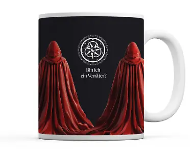 Dein Name, dein Geheimnis – sichere dir jetzt eine personalisierbare Tasse zu, Die Verräter!