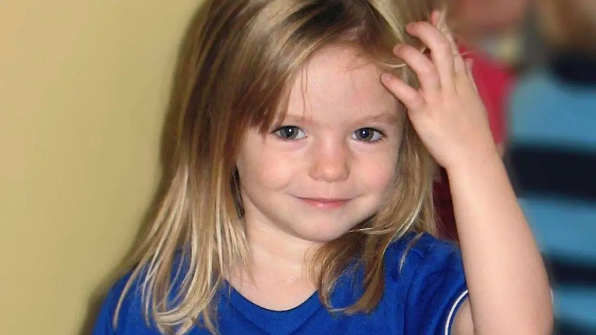 FILE - This undated file photo shows Madeleine McCann. British police said on Wednesday June 3, 2020, a German man has been identified as a suspect in the case of a 3-year-old British girl who disappeared 13 years ago while on a family holiday in Portugal. (AP Photo/File)