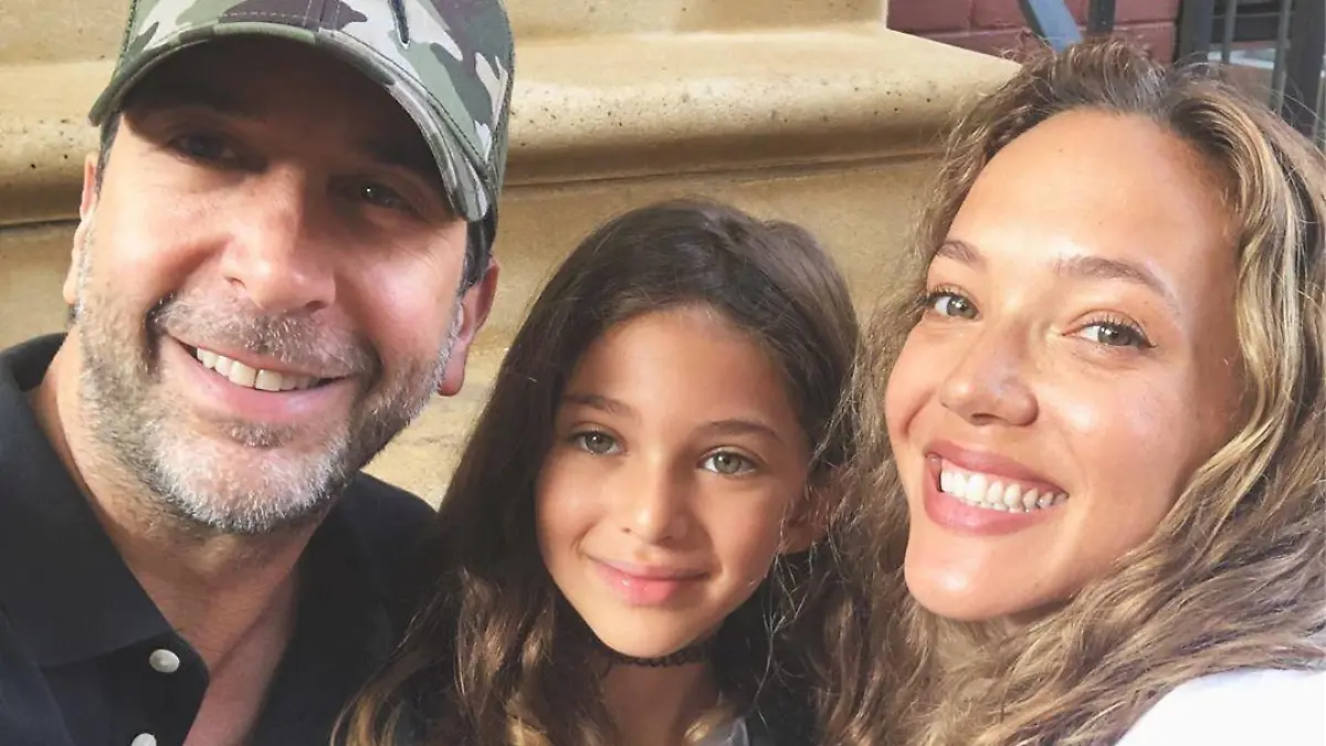 David Schwimmer mit Tochter Cleo und Ex-Partnerin Zoë Buckman