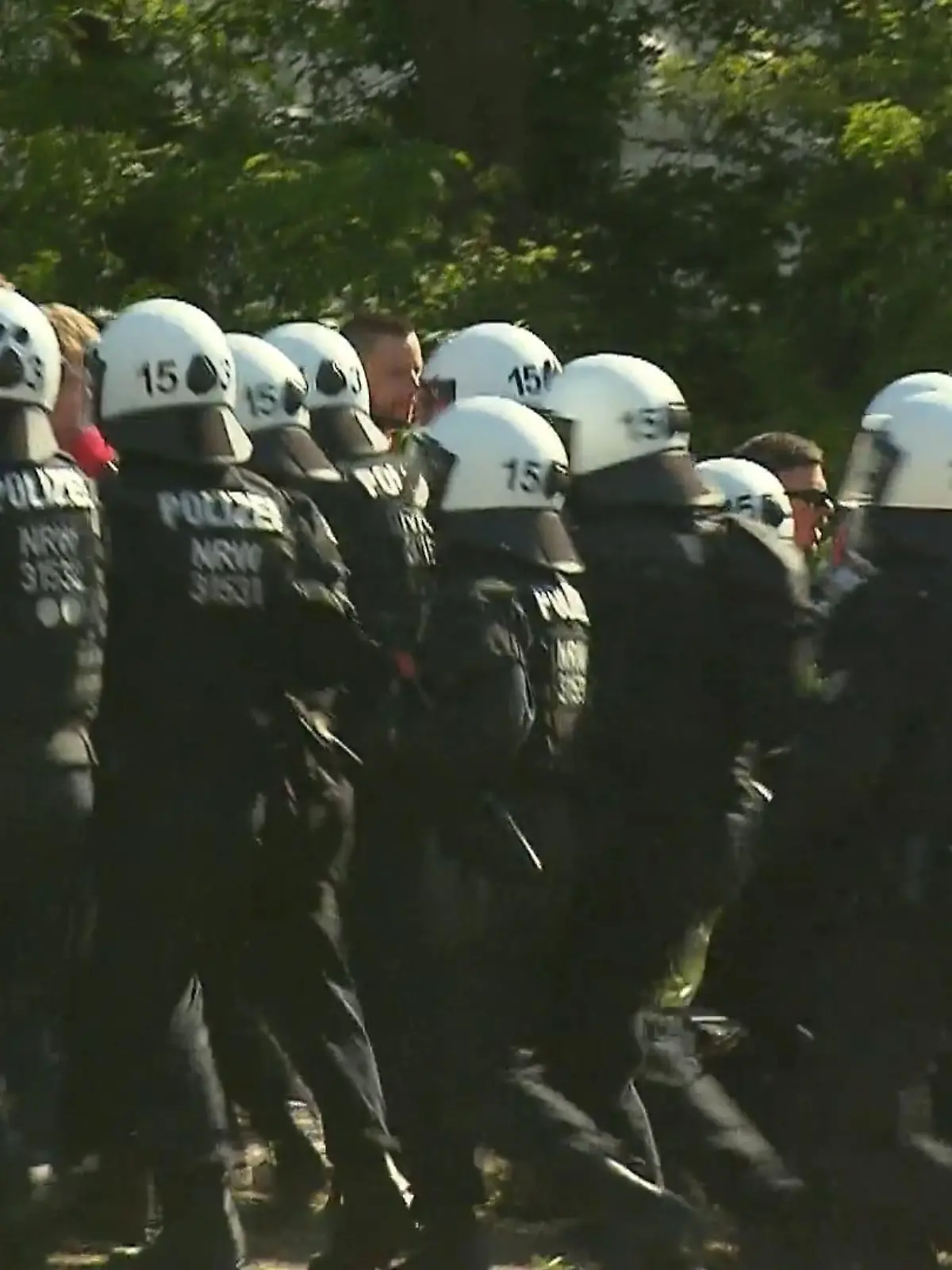 Bild zu: "Polizei-Training gegen Angriffe in Köln"