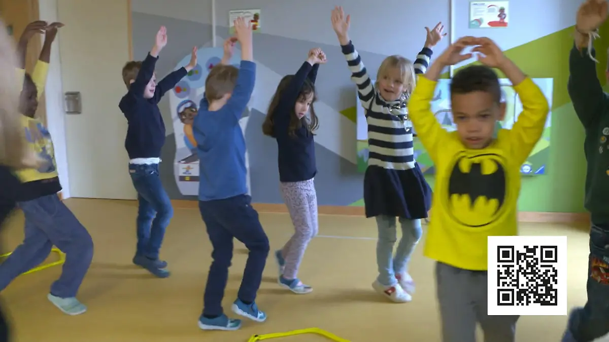 Kita-Kinder spielerisch in Bewegung bringen "Beweg dich schlau!"
