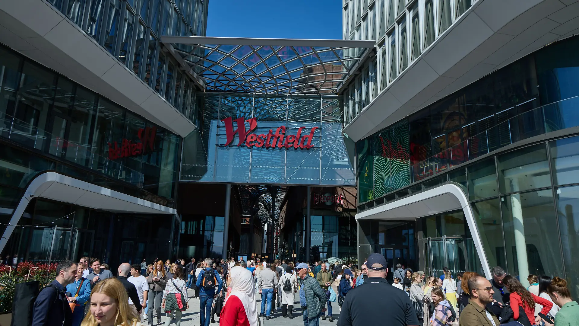 Für einen Mann wurde die Toilette im Mega-Einkaufszentrum Westfield ein wirklich stilles Örtchen.