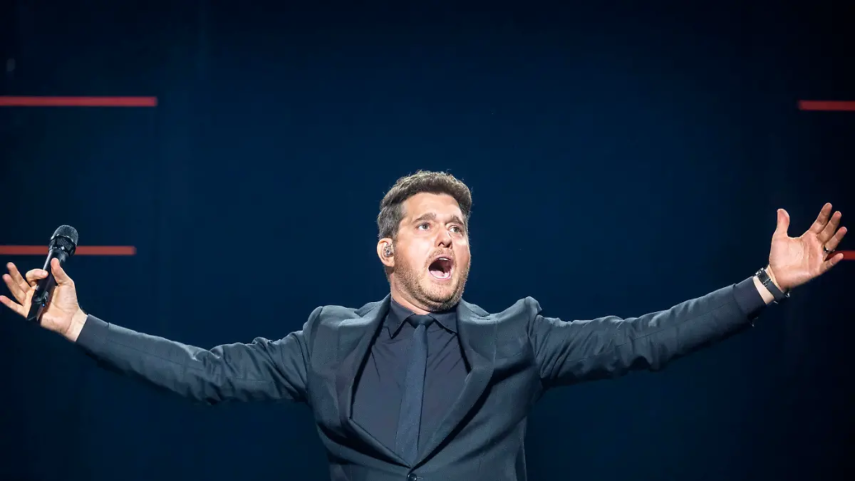 Michael Buble live in Oslo, Norway Oslo, Norway. 12th, March 2023. The Canadian singer and songwriter Michael Buble performs a live concert at Oslo Spektrum in Oslo. Oslo Norway Oslo Spektrum PUBLICATIONxNOTxINxDENxNORxFIN Copyright: xGonzalesxPhoto/TerjexDokkenx