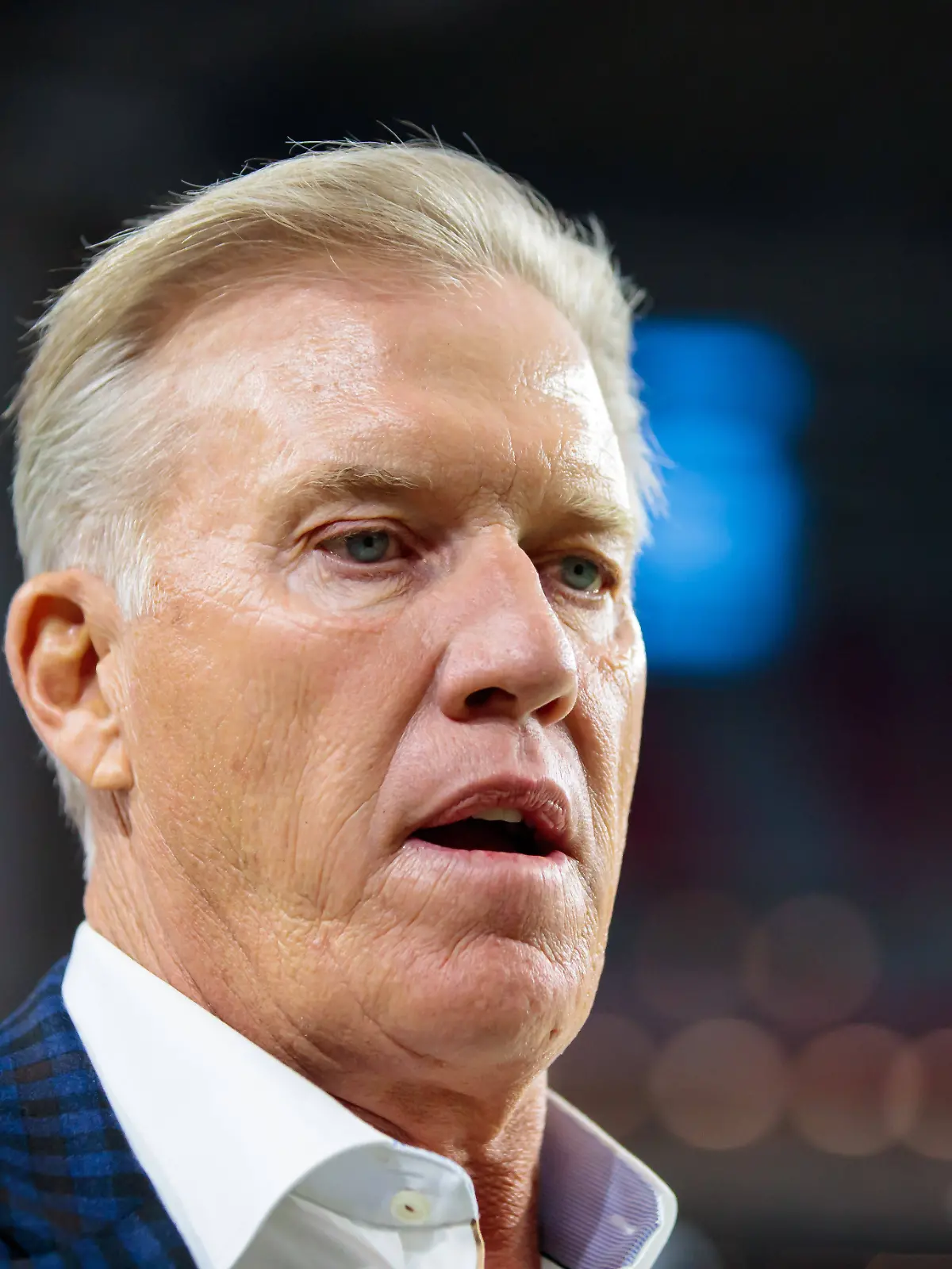 John Elway während der Partie der Denver Broncos at Arizona Cardinals am 30. August 2018 in Glendale, Arizona. 