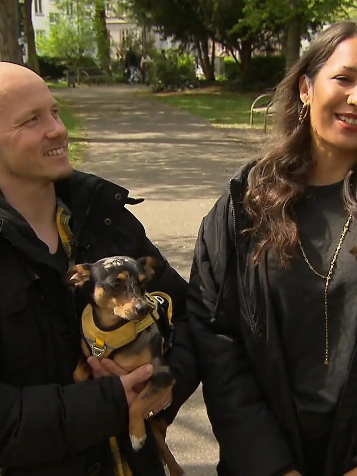 Fabian Hambüchen und Ehefrau Viktoria im RTL-Interview.