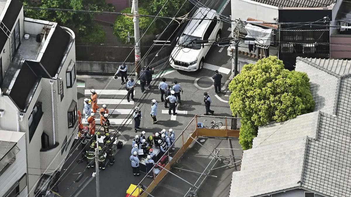 Die Polizei verhaftete den Täter noch vor Ort.