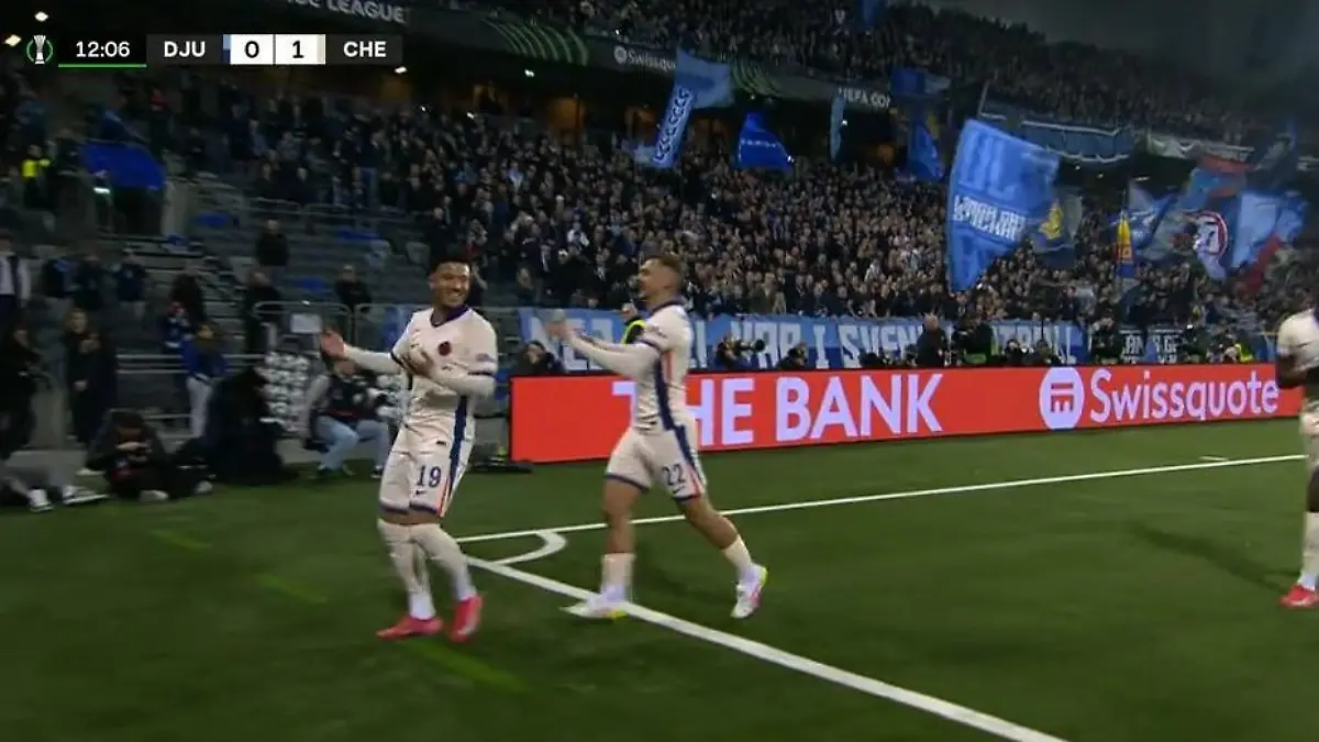 Klarer Sieg über Djurgardens IF - Sancho jubelt mit Chelsea Die Highlights im Video