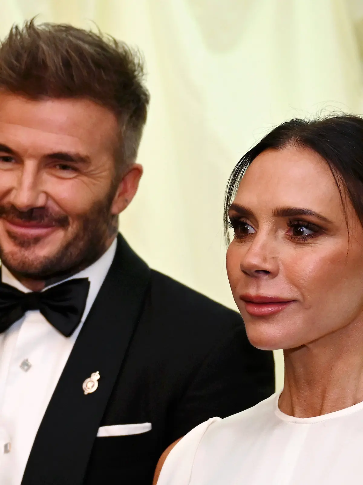 David und Victoria Beckham besuchen das Slow Food and Slow Fashion movement in Highgrove, Tetbury, Gloucestershire, England am  7. February 2025.