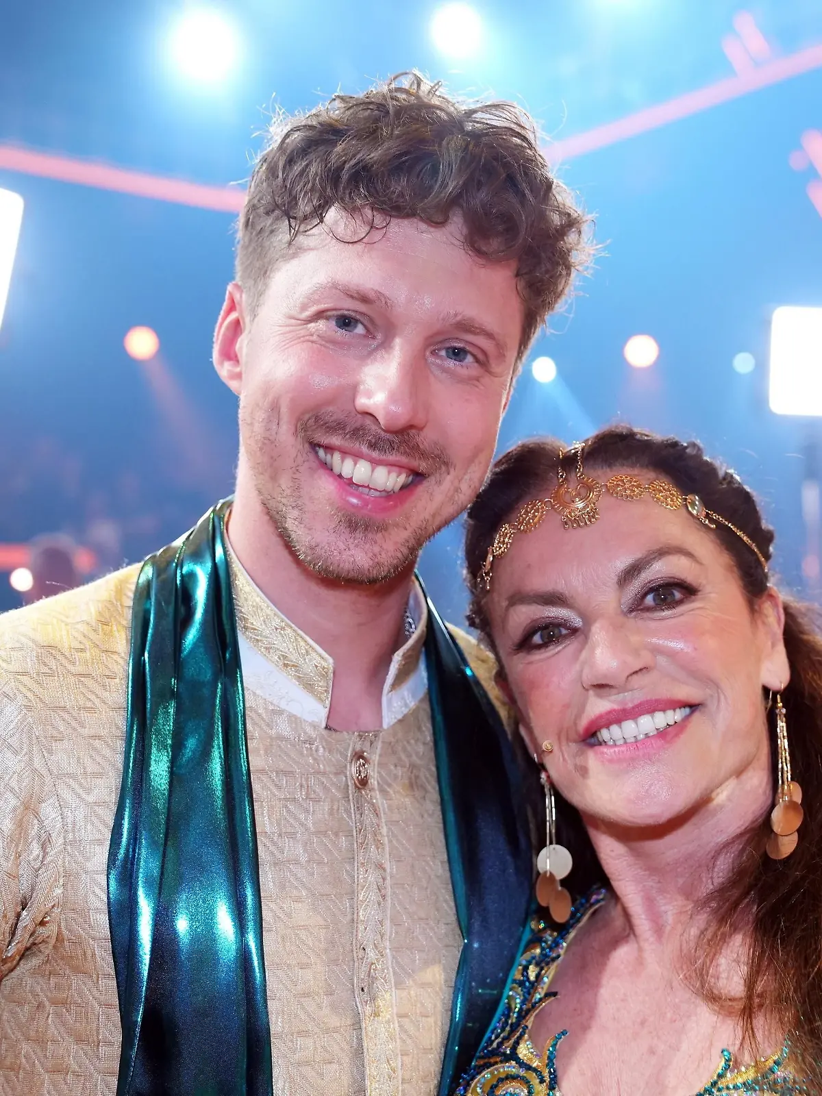 Christine Neubauer und Valentin Lusin sind nach ihrem „Let’s Dance”-Aus dankbar. 