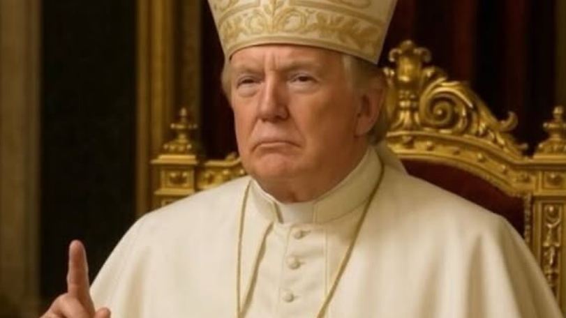 Donald Trump Declares Himself Pope