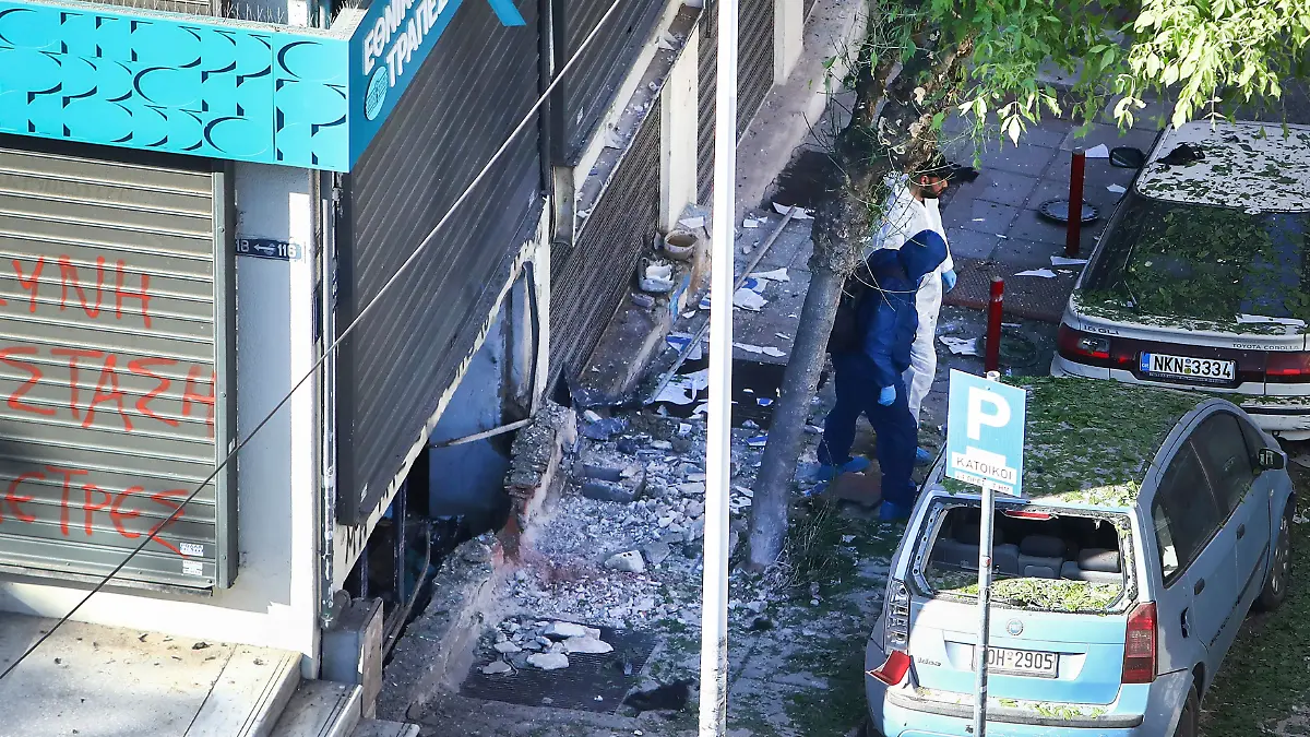 Greece Bomb Death