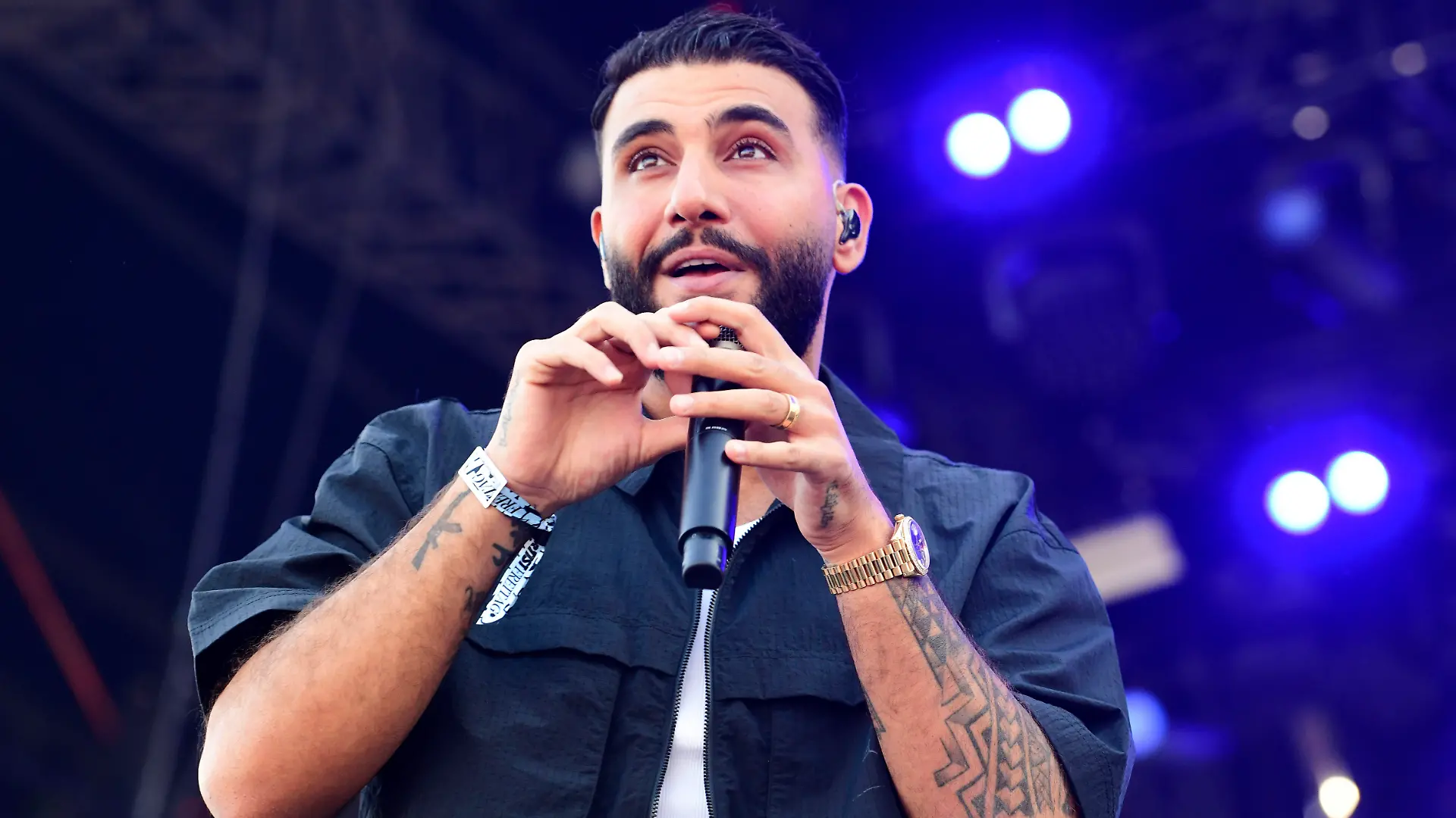 Nach einem Konzert des Rappers Samra ermittelt die Polizei wegen gefährlicher Körperverletztung (Archivbild) 