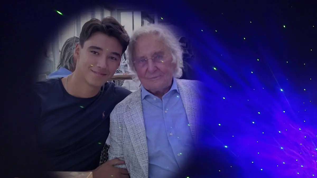„Let’s Dance”-Liebling Diego Pooth zusammen mit seinem inzwischen verstorbenen Opa Franz-Josef