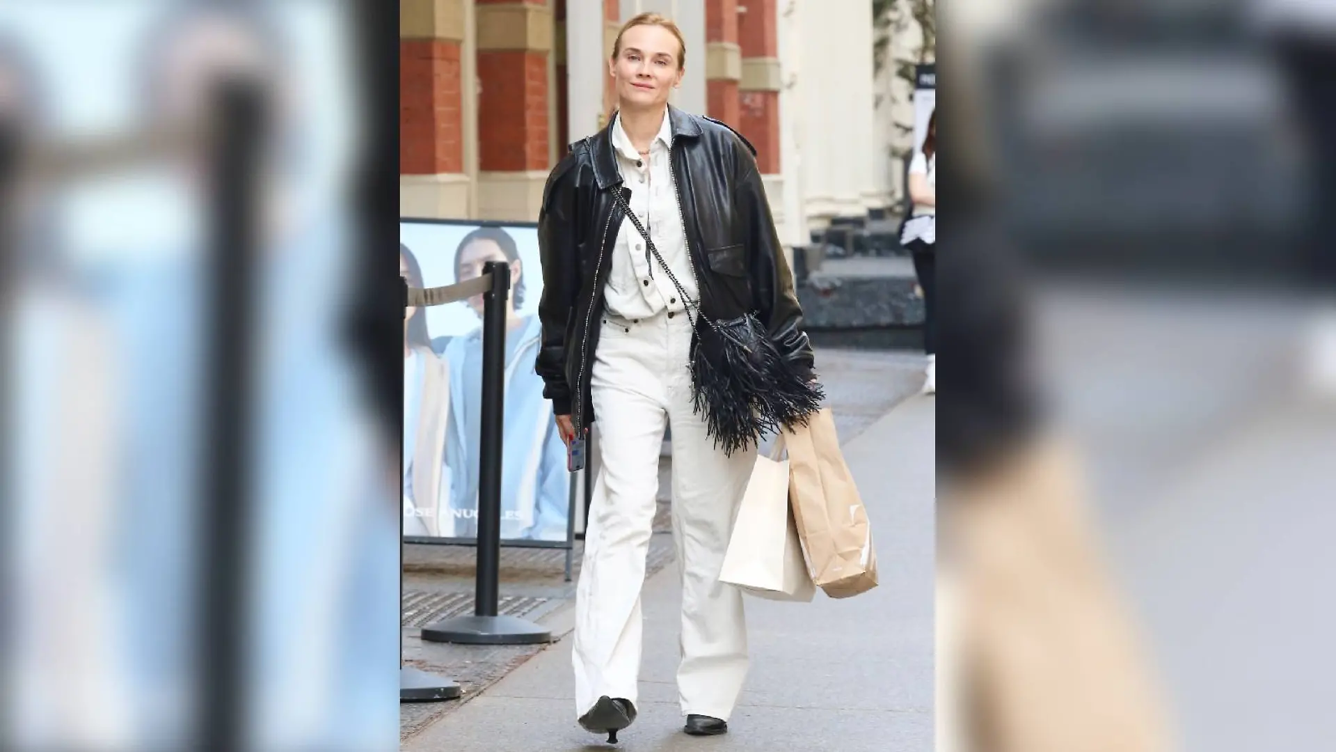 Schauspielerin Diane Kruger Mitte April in New York.