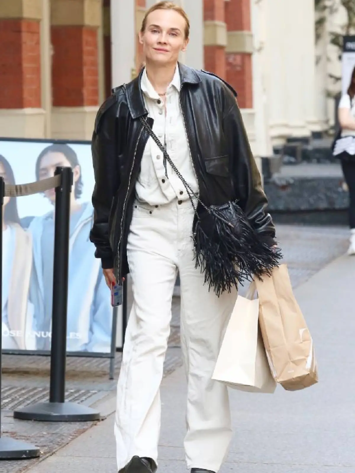 Schauspielerin Diane Kruger Mitte April in New York.
