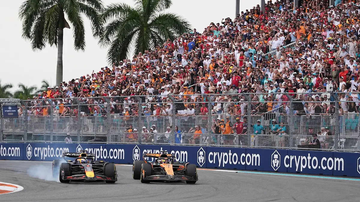 Wiederholt Oscar Piastri (rechts) seinen Triumph aus dem letzten Jahr? Alle Infos zu TV-Übertragung und Live-Stream des Miami-GPs 2026 gibt’s hier.