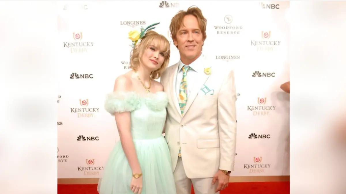 Dannielynn und Larry Birkhead beim Kentucky Derby.
