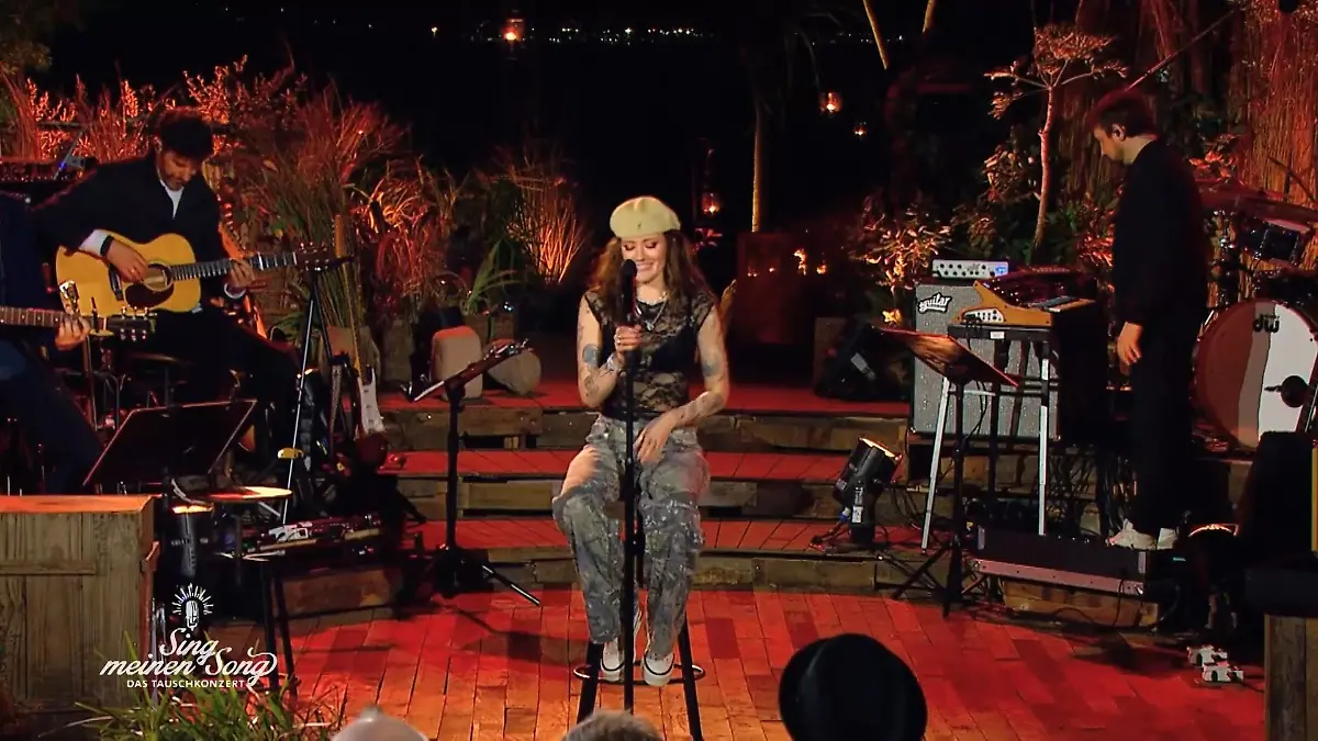 Madeline Junos Ballade am Hip-Hop-Abend Fanta 4-Tauschkonzert