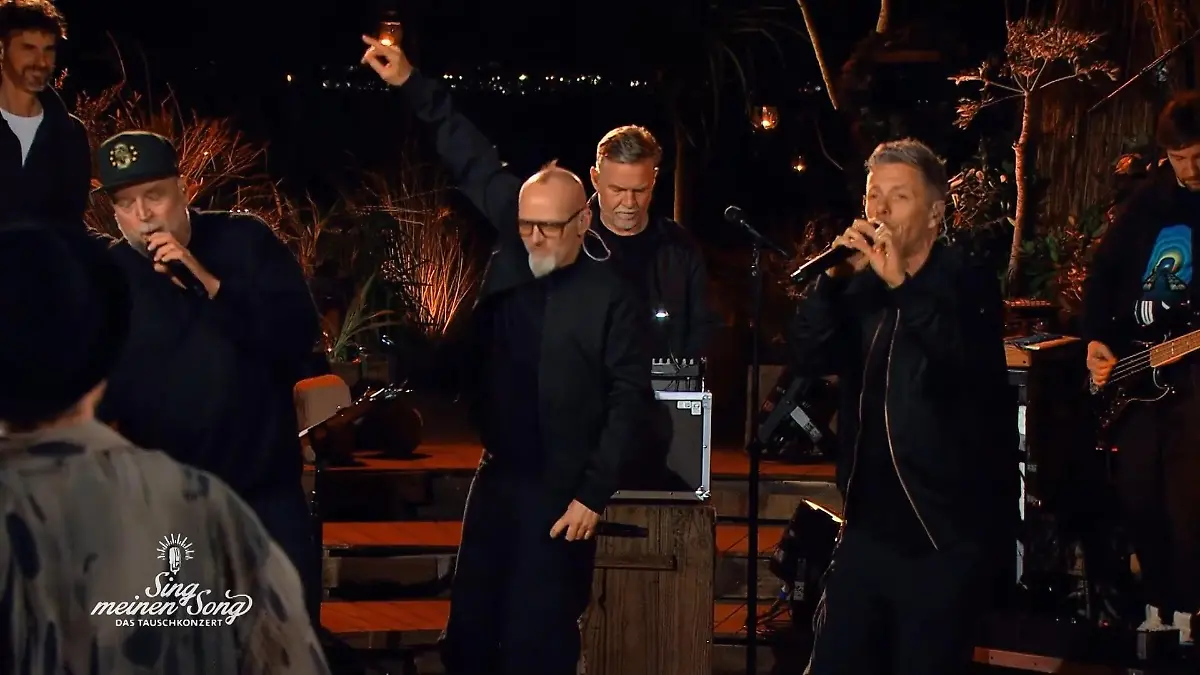 Die Fantastischen Vier vor kleinem Publikum Privatkonzert
