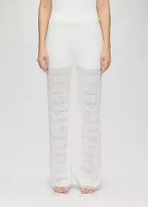 Transparente Strickhose