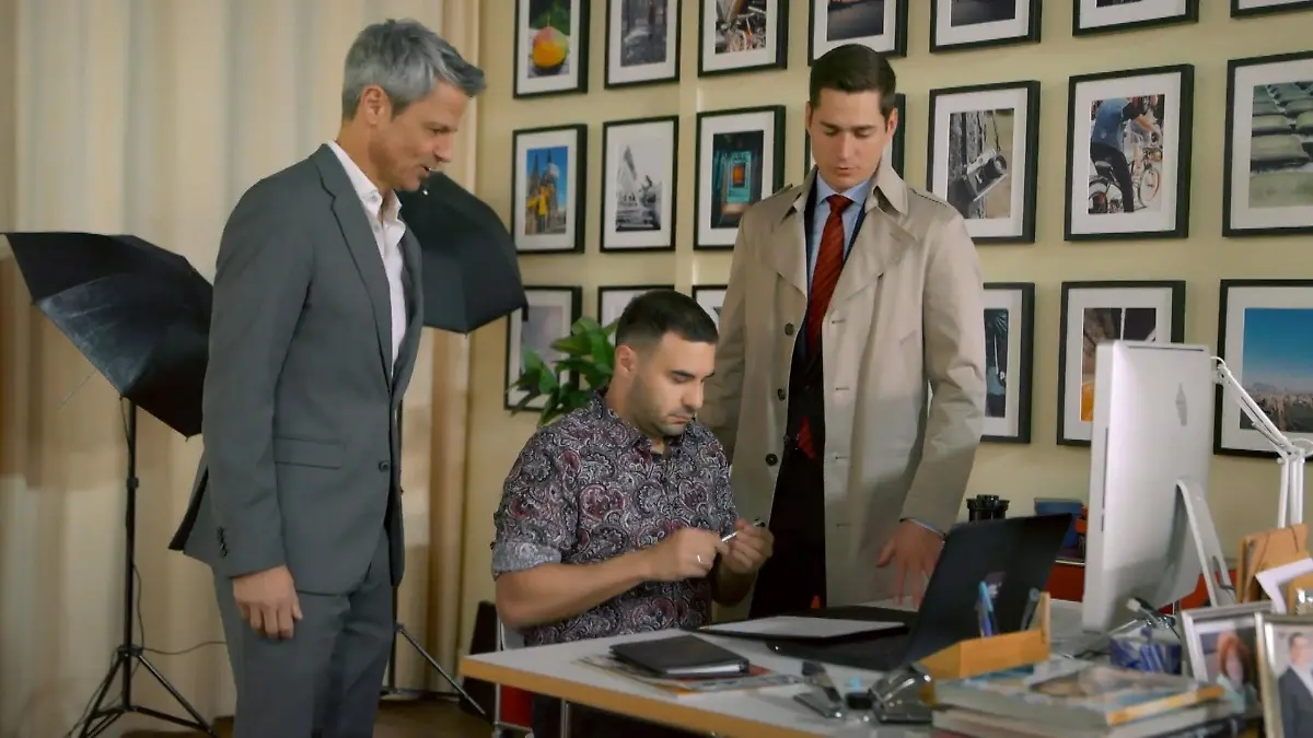 Easy soll Unterlagen für Ringo und Benedikt unterzeichnen „Unter uns“-Folge vom 07.05.25 auf RTL+