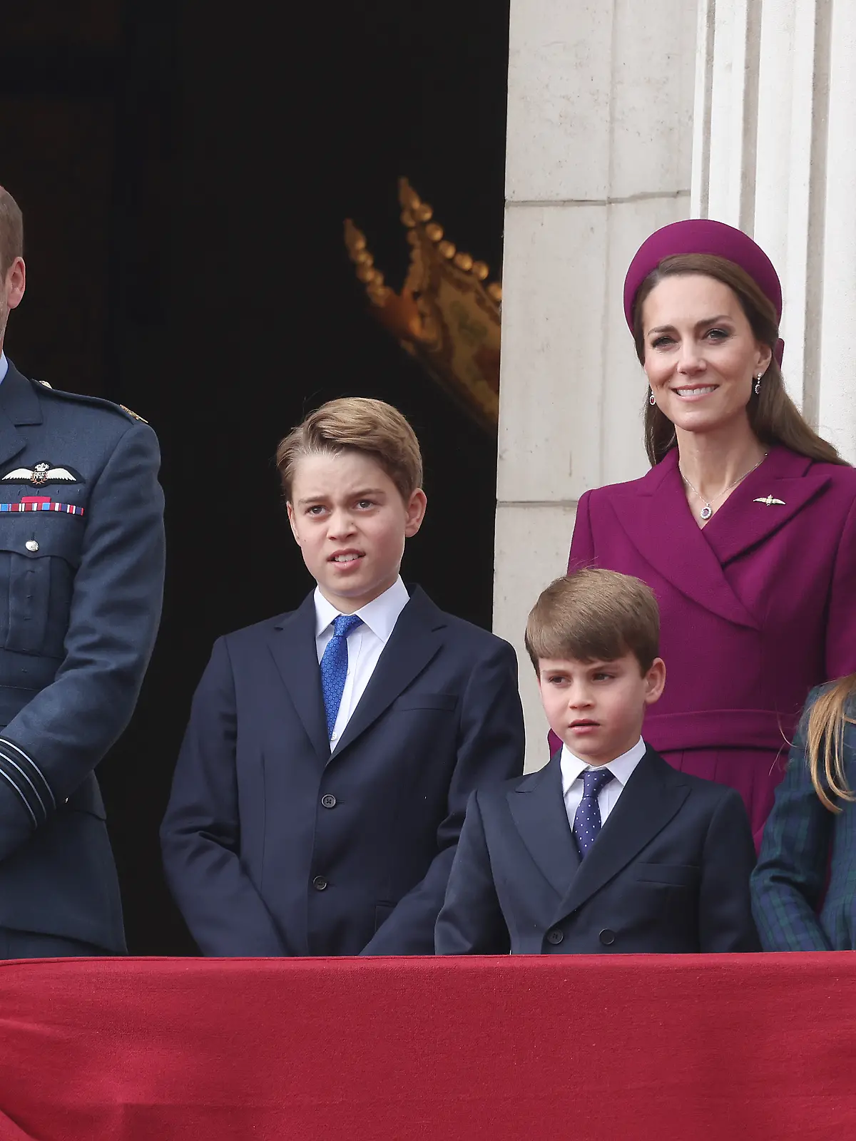 Prinz William und Prinzessin Kate mit ihren Kindern George, Louis und Charlotte