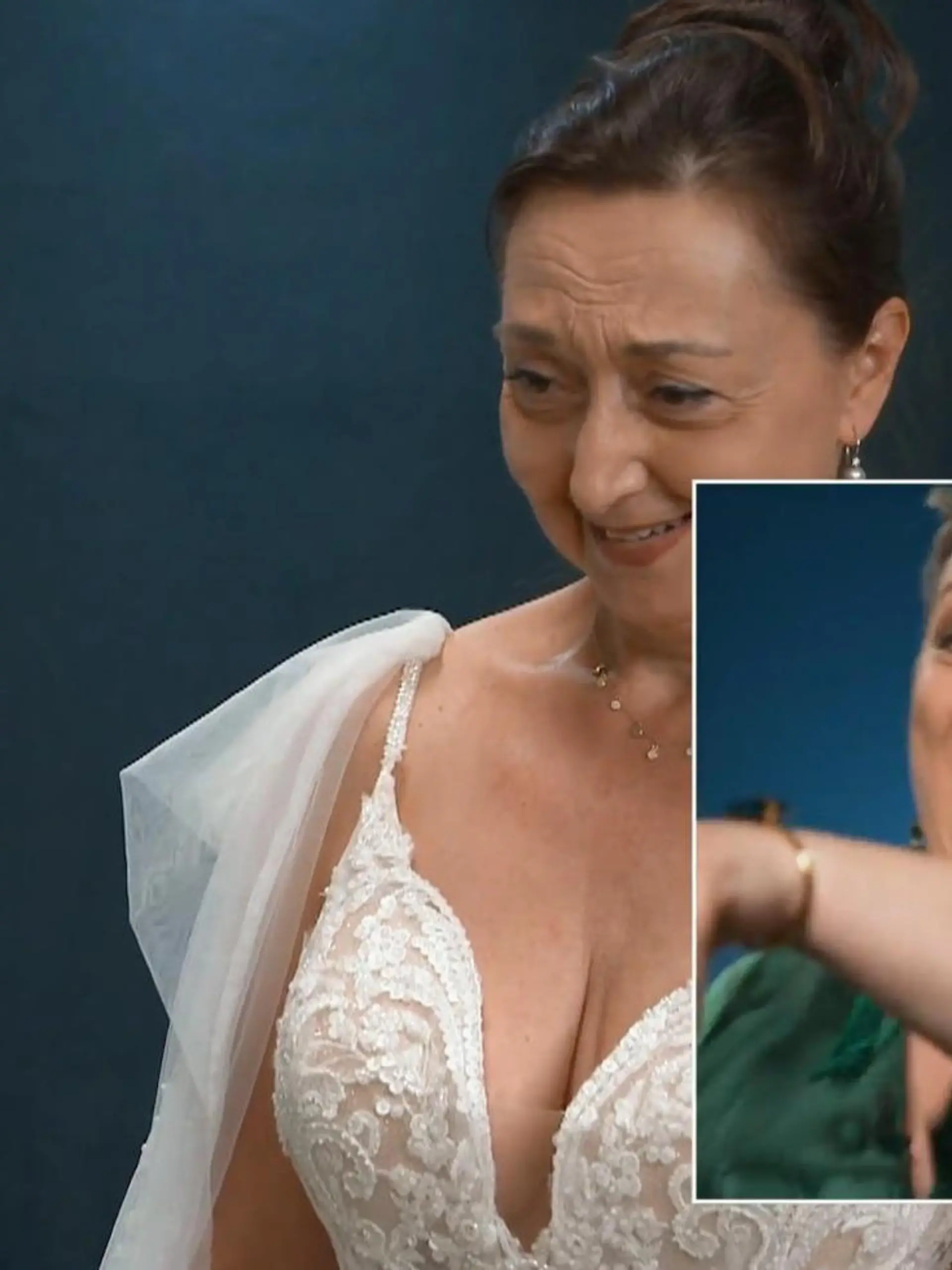 Bild zu: "Francesca (57) heißt unsere Braut beim heutigen Duell mit Vanessa und Claudia."