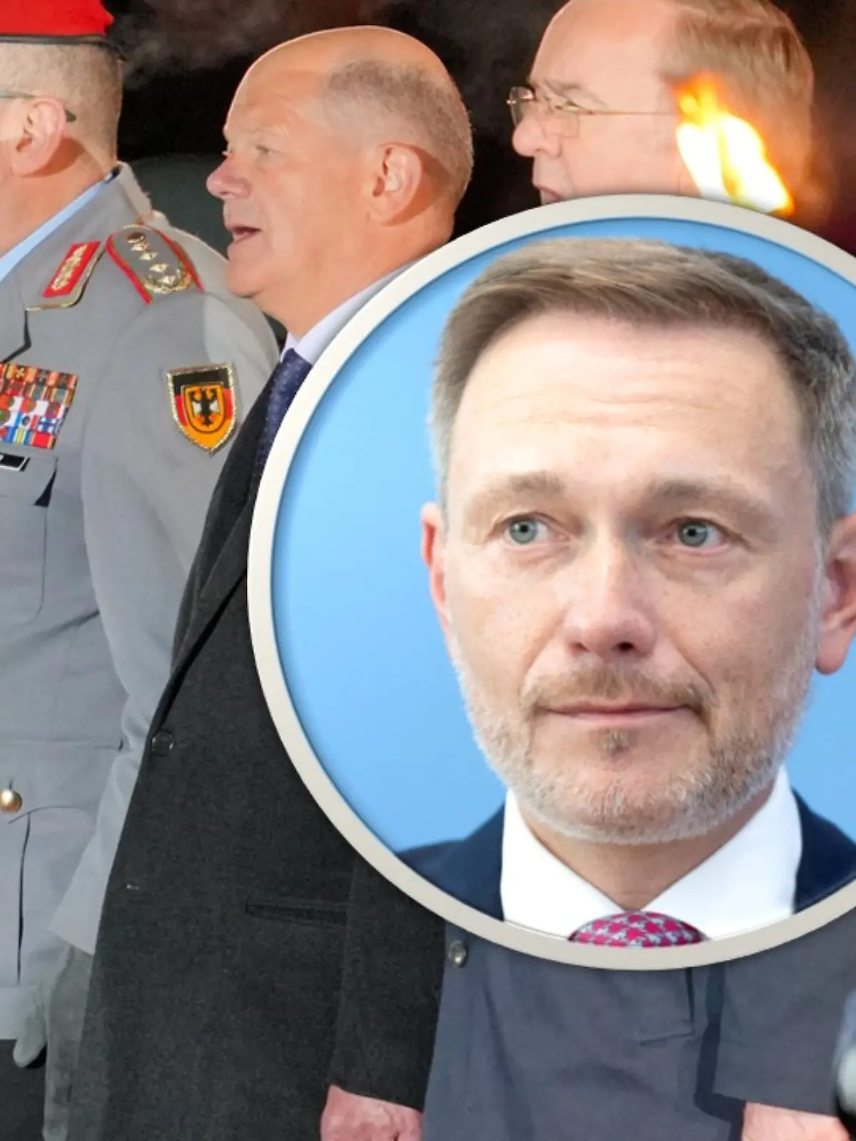Bild zu: "Lindner schwänzt wegen Vaterpflichten Zapfenstreich für Scholz
"