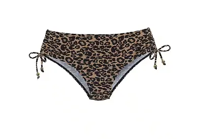 Bikini-Hose mit Leo-Print