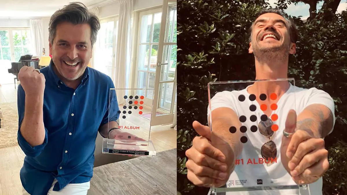 Anders und Silbereisen landen auf Anhieb auf Platz eins der Charts