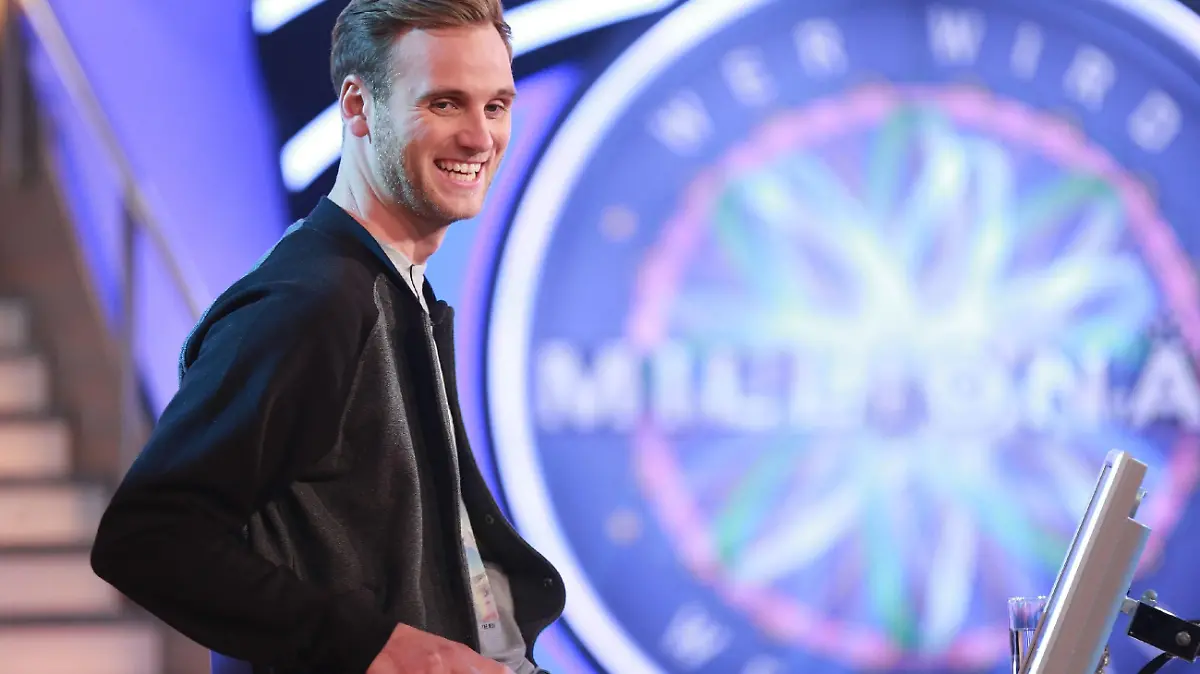 "Wer wird Millionär?"-Kandidat Leon Windscheid gewinnt am 7.12.2015 die Million