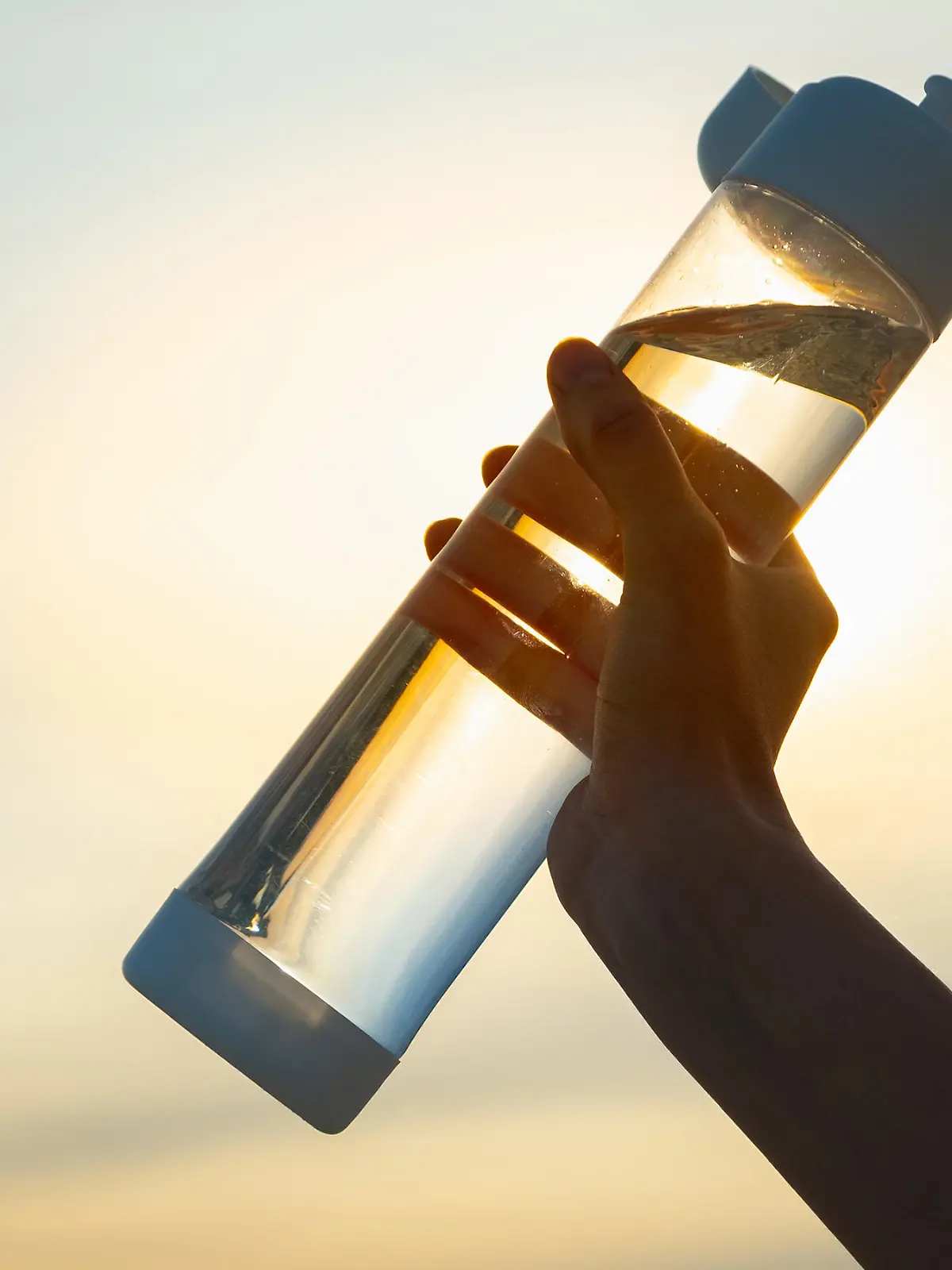 Trinkflasche für mehr Wasser am Tag.