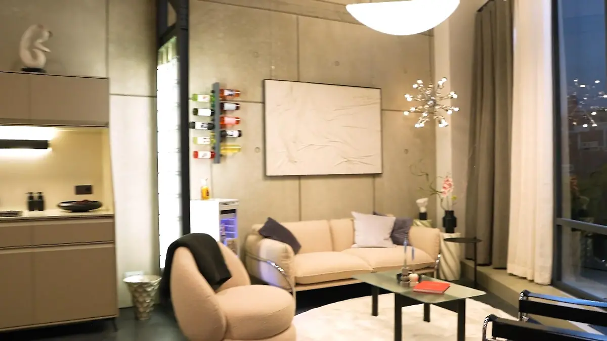 Sehr schick und glamourös - so sieht das neue Penthouse von Patrizia aus.
