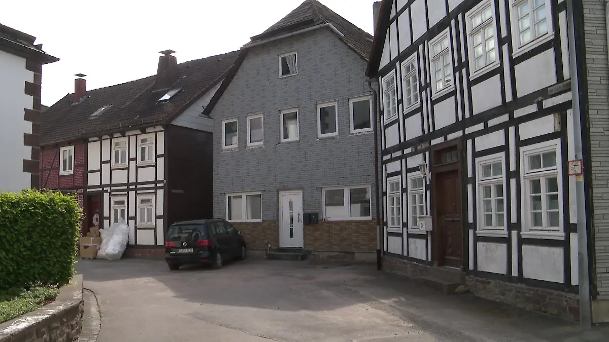 Das Haus musste evakuiert werden.