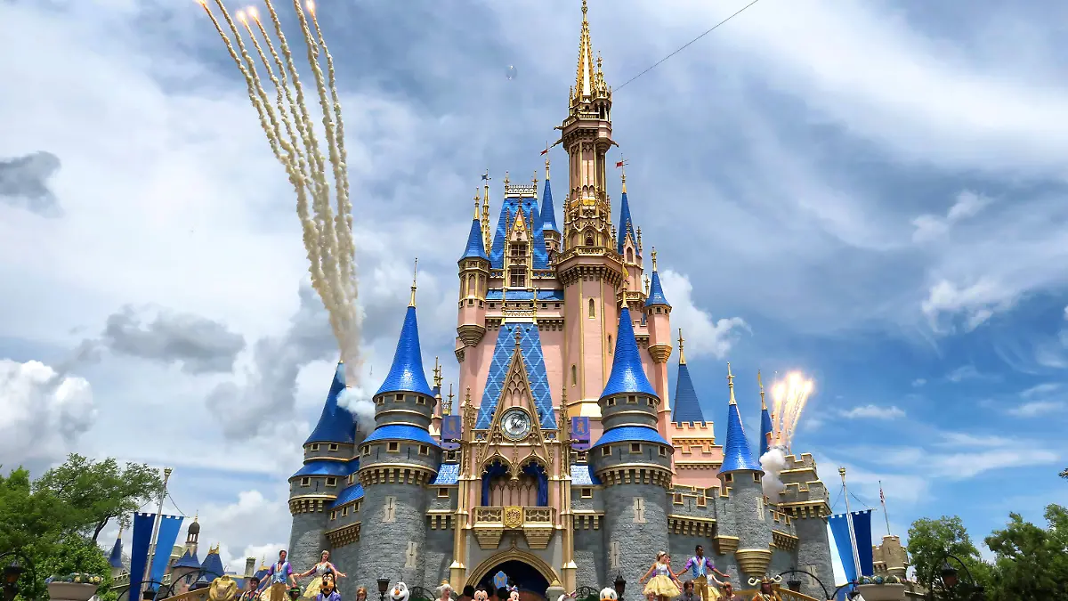 Das Schloss im Disneyland