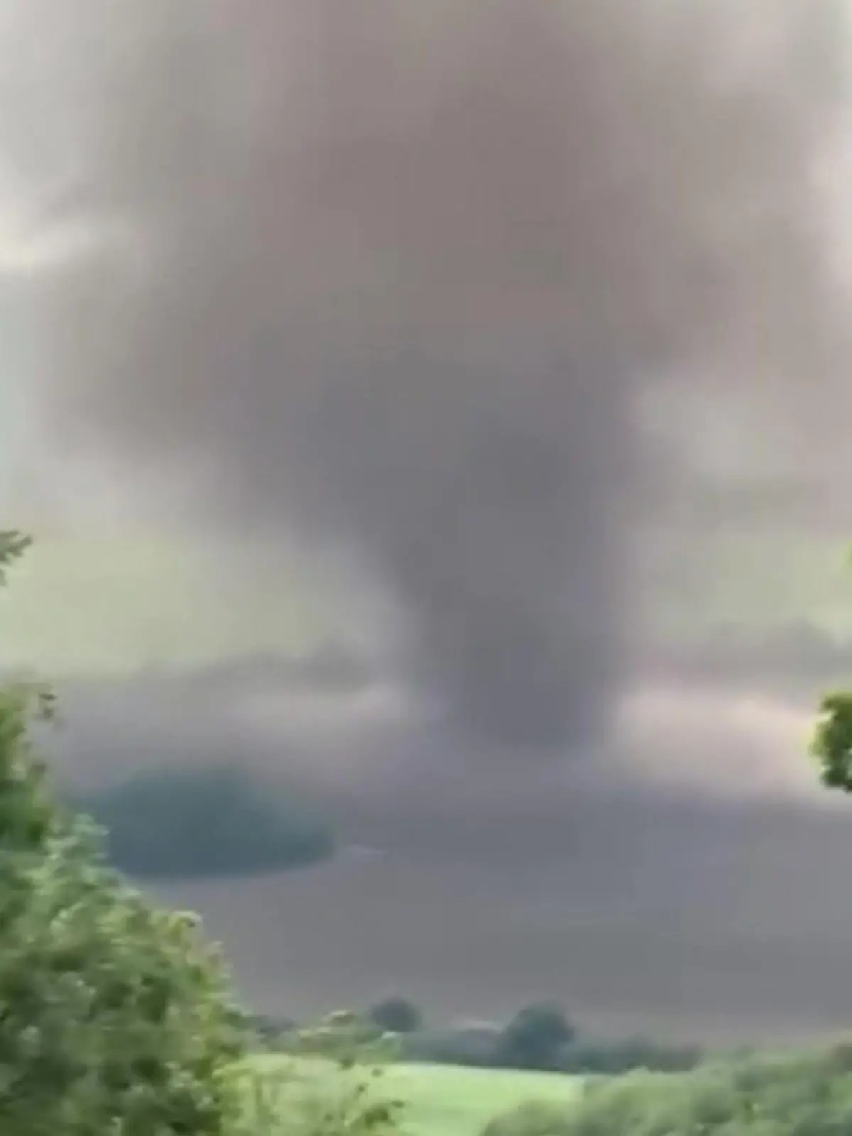 Unwetter in beliebtem Wander-Reiseziel