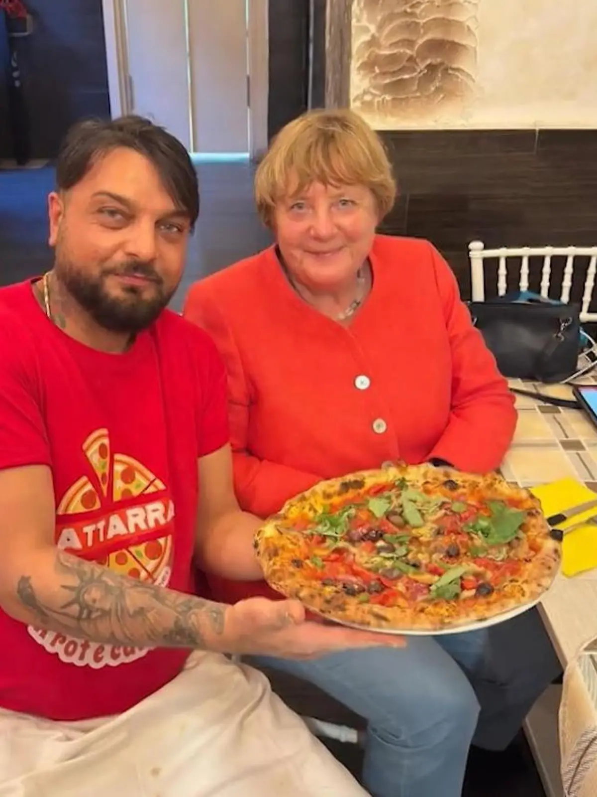 Bild zu: "Was darf's sein, Frau Merkel? Hier schlemmt sie in Italien"