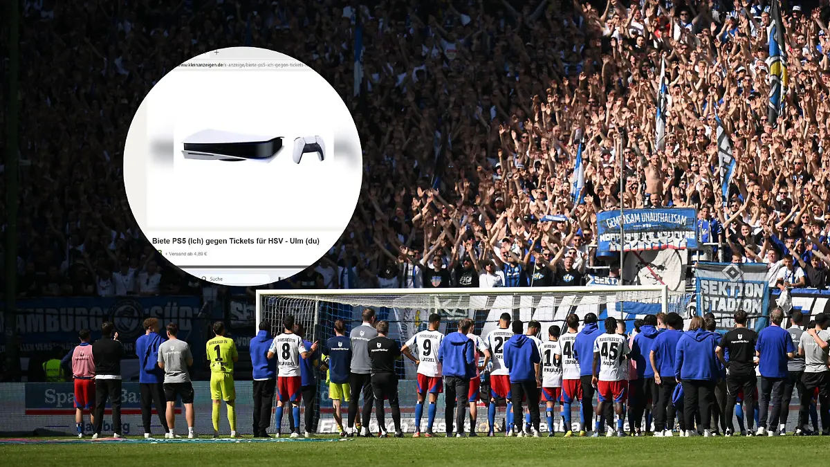 HSV-Fan bietet Playstation für Ticket