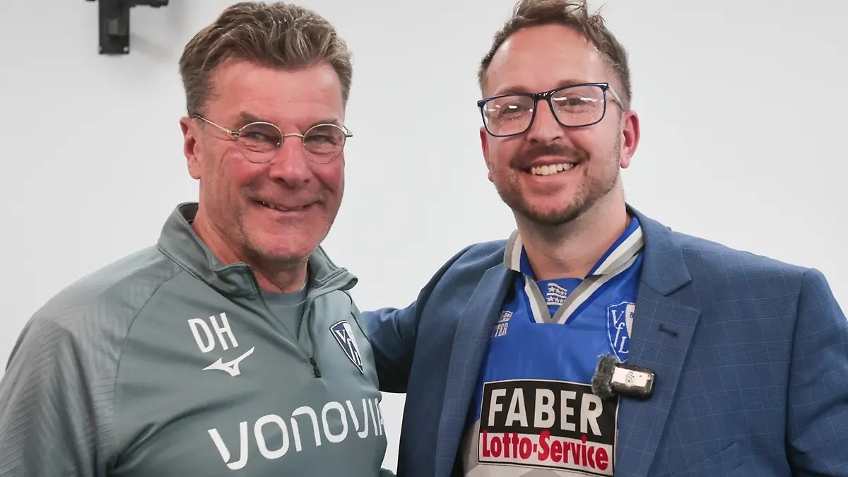 Ryan Williams konnte vor einem Spiel den Cheftrainer Dieter Hecking treffen.