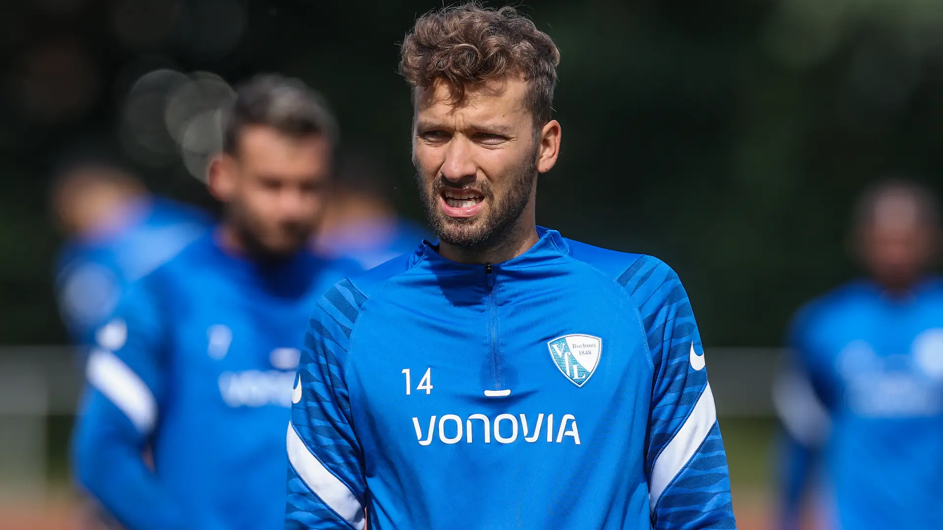 Ex-Fußball-Profi Tom Weilandt 2022 im Training beim VfL Bochum 