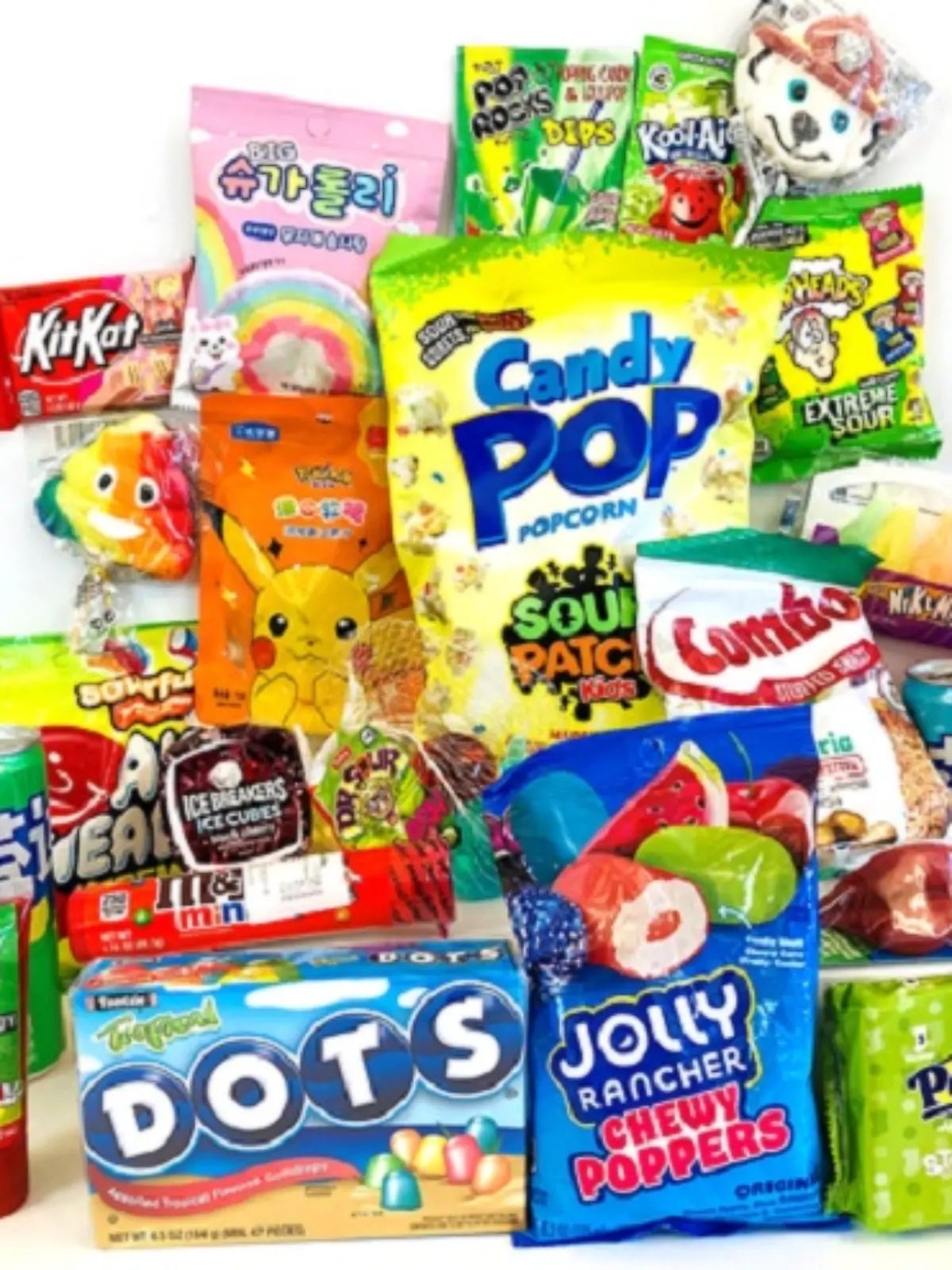 Candy Shops sind randvoll mit bunten, geschmacksintensiven Süßigkeiten.