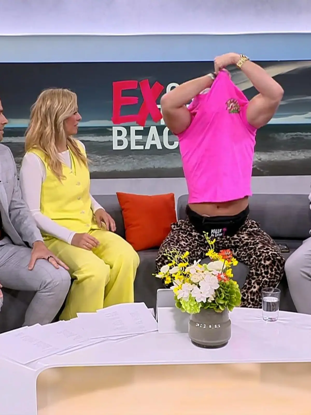 Bild zu: "Calvin Kleinen macht sich für Angela Finger-Erben nackig"