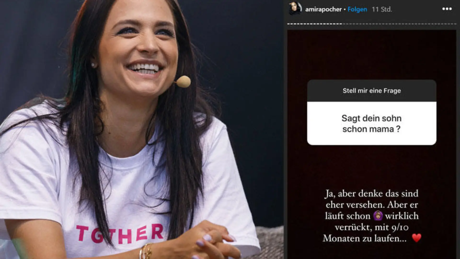Amira Pocher verriet: Der Sohnemann wird mit 9 Monaten schon mobil. Welche Mama wäre da nicht stolz? Aber: Alle Kinder haben ihren eigenen Rhythmus.