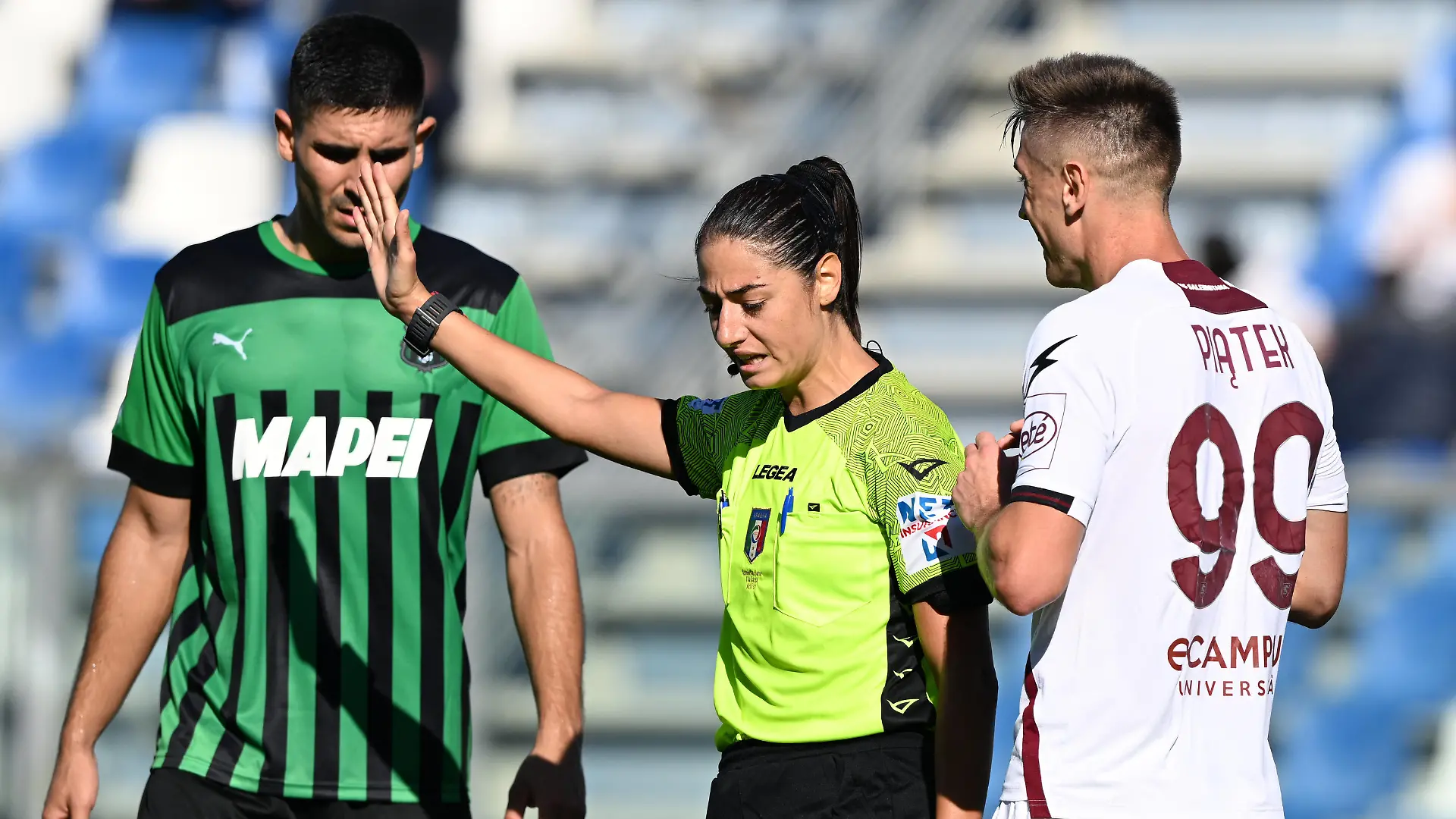 Reggio Emilia 02/10/2022 - campionato di calcio serie A / Sassuolo-Salernitana / foto Image nella foto: Maria Sole Ferrieri Caputi PUBLICATIONxNOTxINxITA 