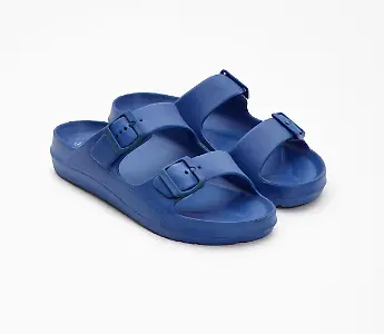 Pantolette in Blau