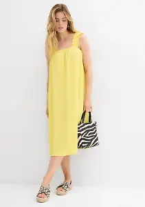 Jerseykleid aus Borkencrepe