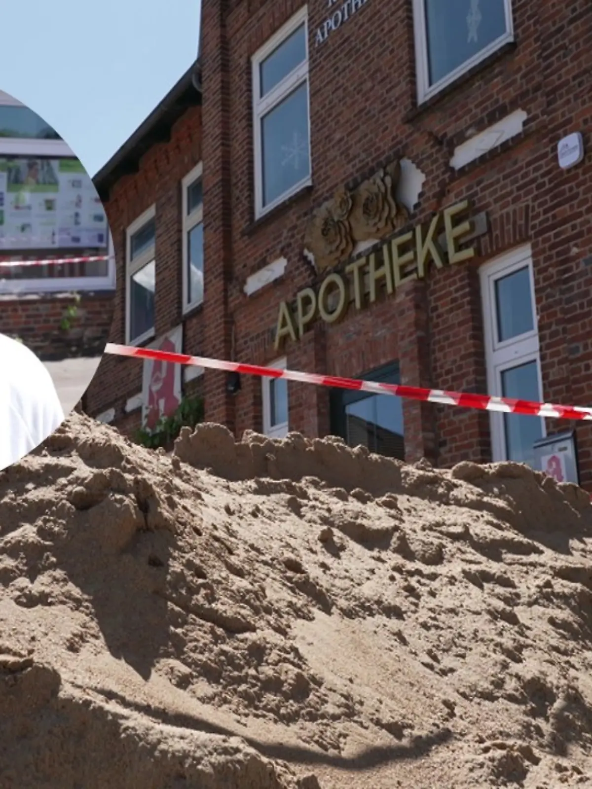 Apotheker streitet sich mit Vermieterin.