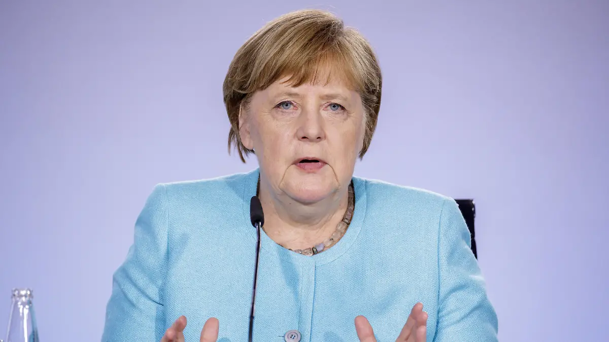 Pressekonferenz zur Vorstellung des Konjunkturpaketes nach dem Koalitionsgipfel von SPD und CDU/CSU. Bundeskanzlerin Angela Merkel, CDU. Berlin 03.05.2020 Berlin Deutschland *** Press conference to present the economic stimulus package after the coalition summit of SPD and CDU CSU Federal Chancellor Angela Merkel, CDU Berlin 03 05 2020 Berlin Germany Copyright: xThomasxImo/photothek.netx