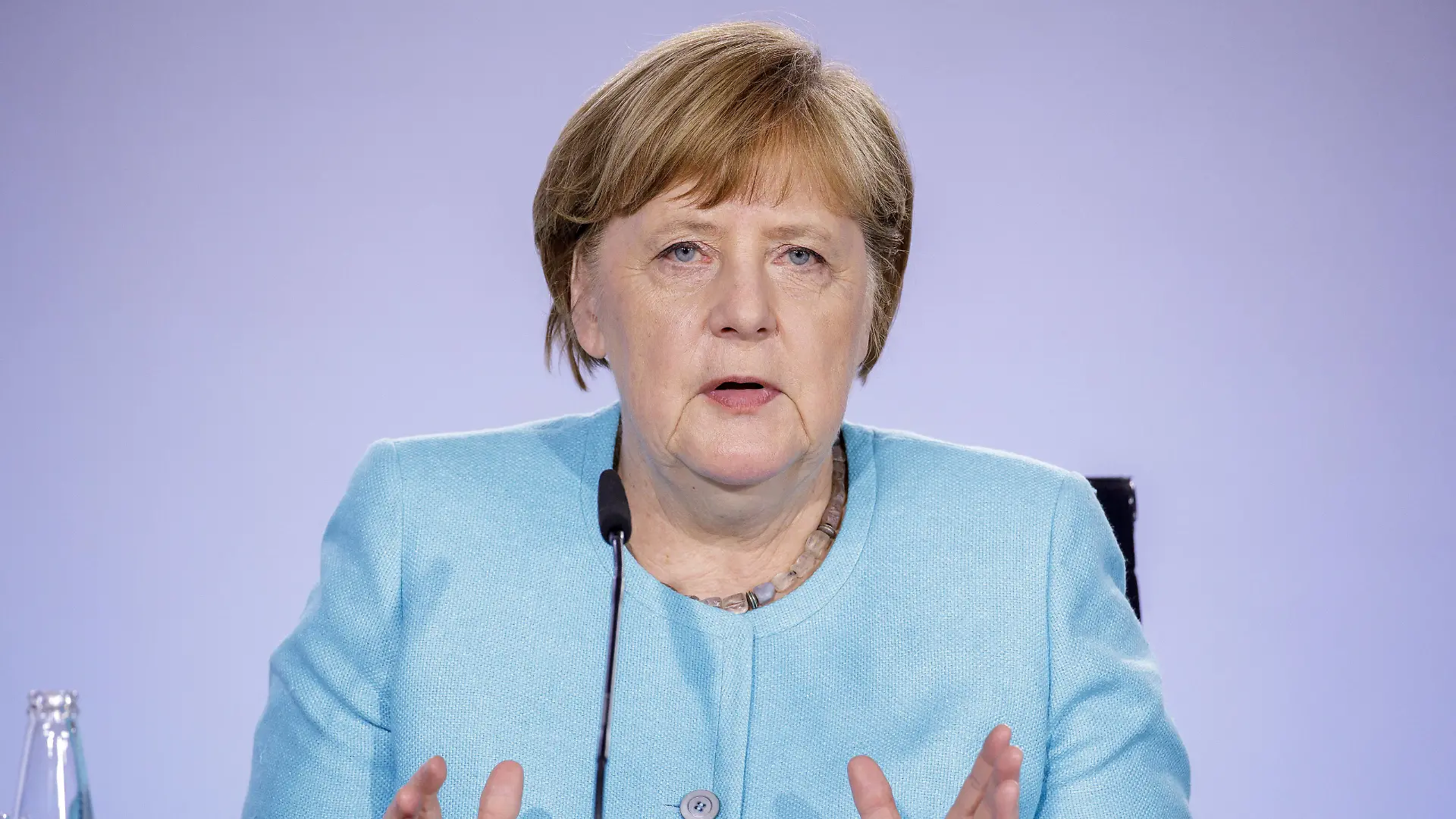 Pressekonferenz zur Vorstellung des Konjunkturpaketes nach dem Koalitionsgipfel von SPD und CDU/CSU. Bundeskanzlerin Angela Merkel, CDU. Berlin 03.05.2020 Berlin Deutschland *** Press conference to present the economic stimulus package after the coalition summit of SPD and CDU CSU Federal Chancellor Angela Merkel, CDU Berlin 03 05 2020 Berlin Germany Copyright: xThomasxImo/photothek.netx