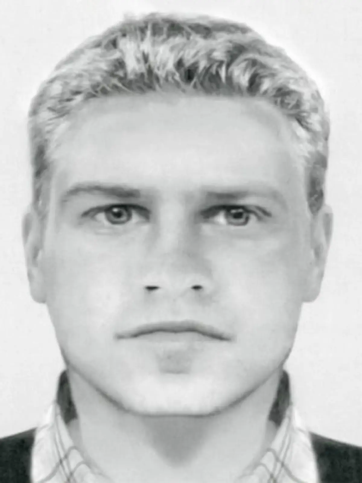 So soll der unbekannte Begleiter von Reiner-Josef Pommerening ausgesehen haben.